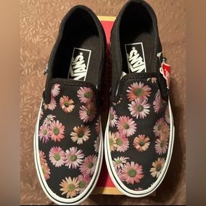 Floral vans brand new